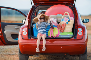 children traveling